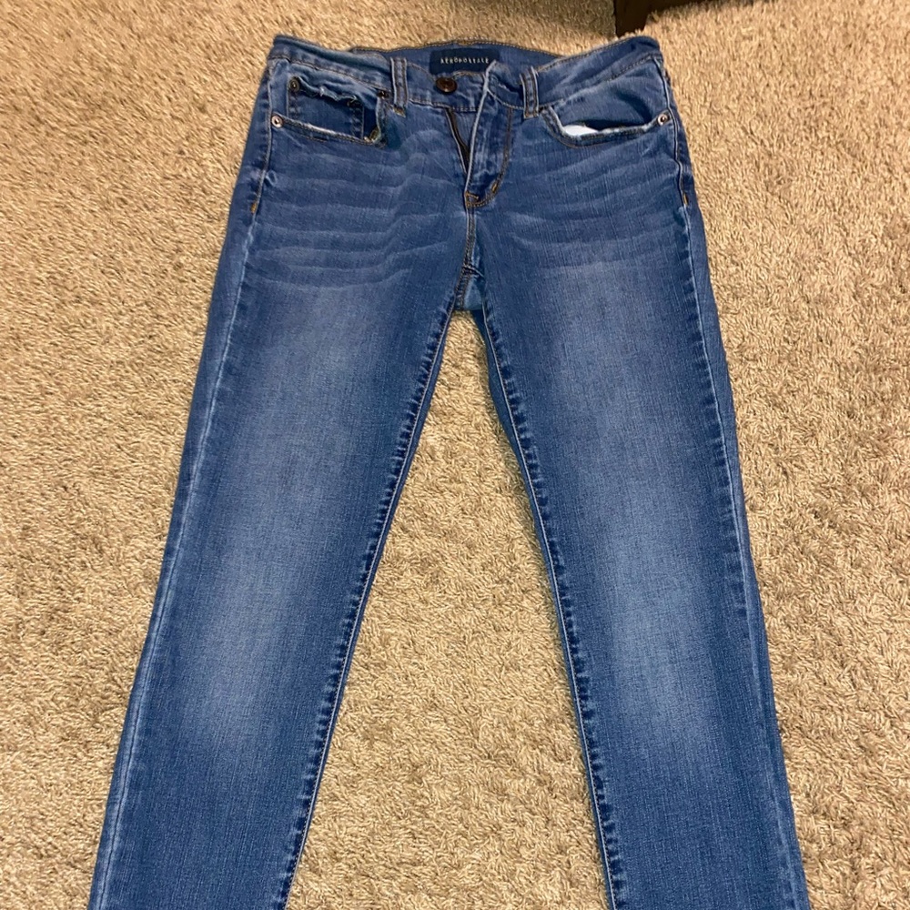 Aeropostale blue jeans
